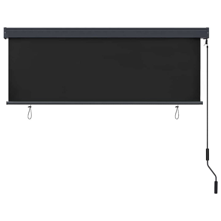 Rullegardin Antracit 180 x 250 cm Stof og Aluminium