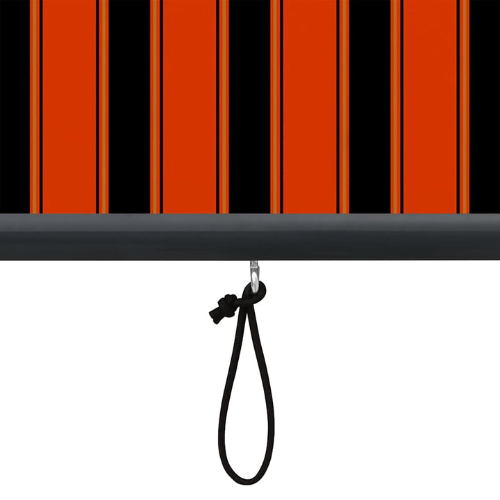 Rullegardin Orange og Brun 180 x 250 cm Stof og Aluminium