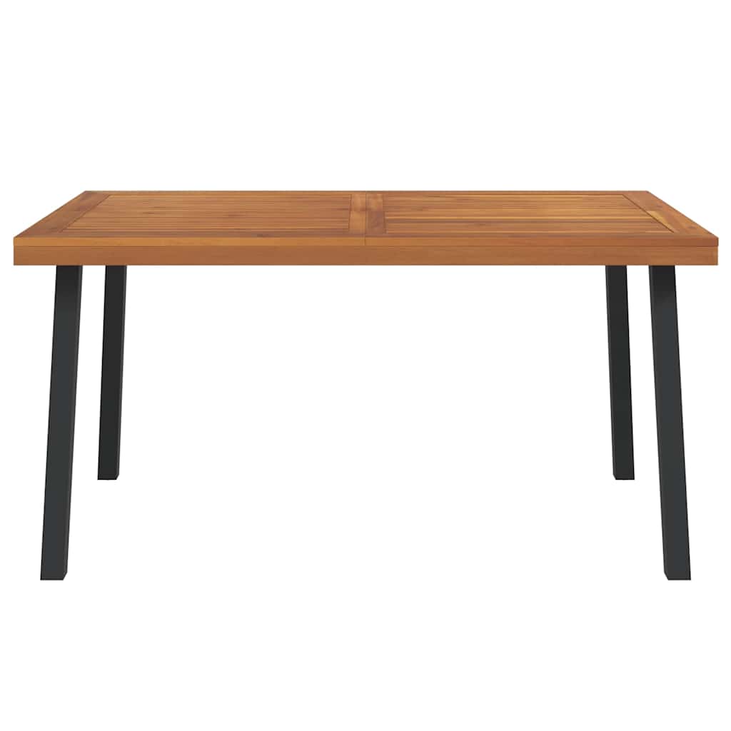 havebord 150x90x75 cm massivt akacietræ