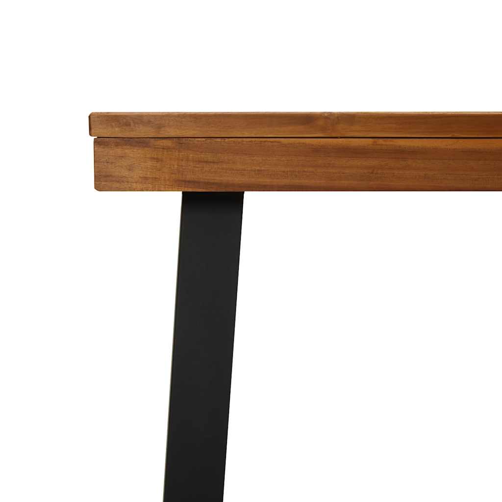havebord 150x90x75 cm massivt akacietræ