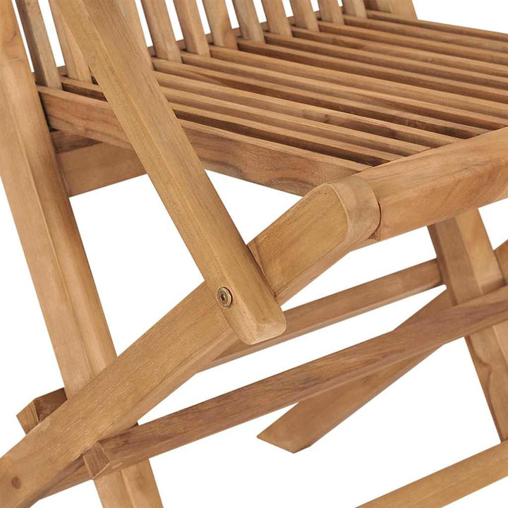 Have Spisebordssæt 7 pcs Brun Massiv Teaktræ