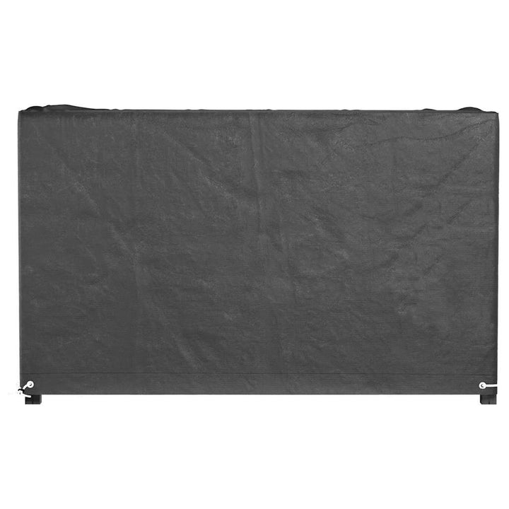 havemøbelovertræk 2 stk. 160x120x75 cm 8 øjer rektangulært