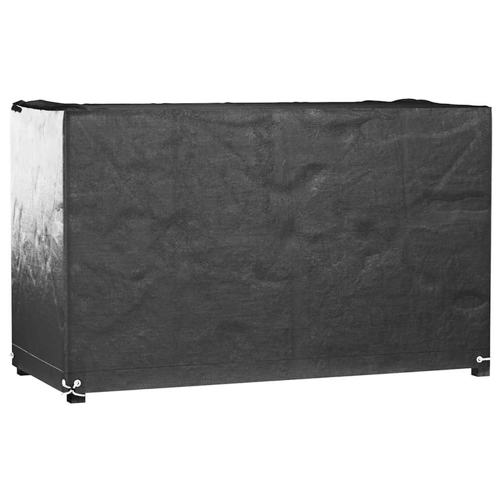 havemøbelovertræk 2 stk. 170x94x70 cm 8 øjer rektangulært