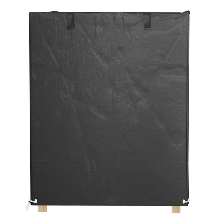 overtræk til gyngebænke 2 stk. 125x90x135/165 cm polyethylen