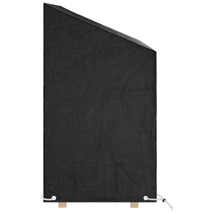 overtræk til havebænk 2 stk. 130x70x70/88 cm 8 øjer polyethylen