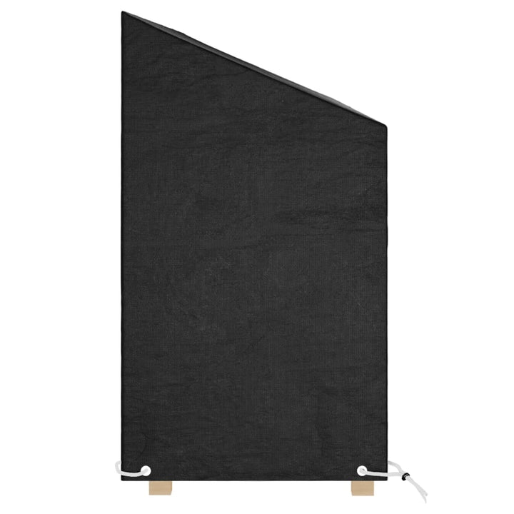 overtræk til havebænk 2 stk. 190x70x70/88 cm 8 øjer polyethylen