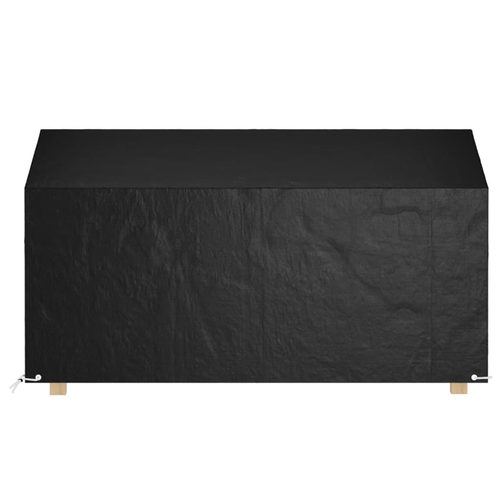 overtræk til havebænke 2 stk. 210x70x70/88 cm polyethylen