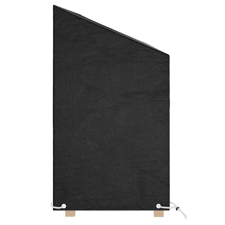 overtræk til havebænke 2 stk. 210x70x70/88 cm polyethylen