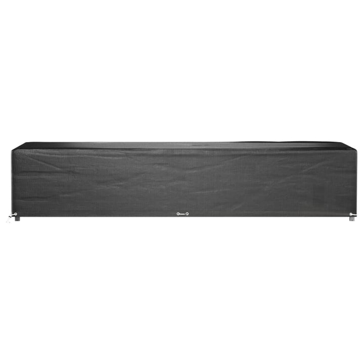 overtræk til liggestole 2 stk. 205x75x40 cm 12 øjer polyethylen