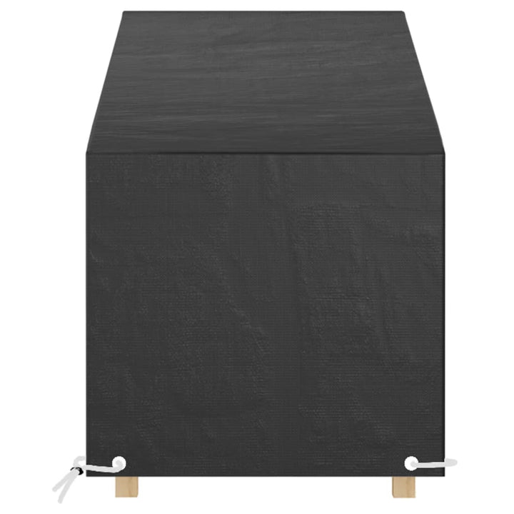 overtræk til liggestole 2 stk. 205x75x40/70 cm polyethylen