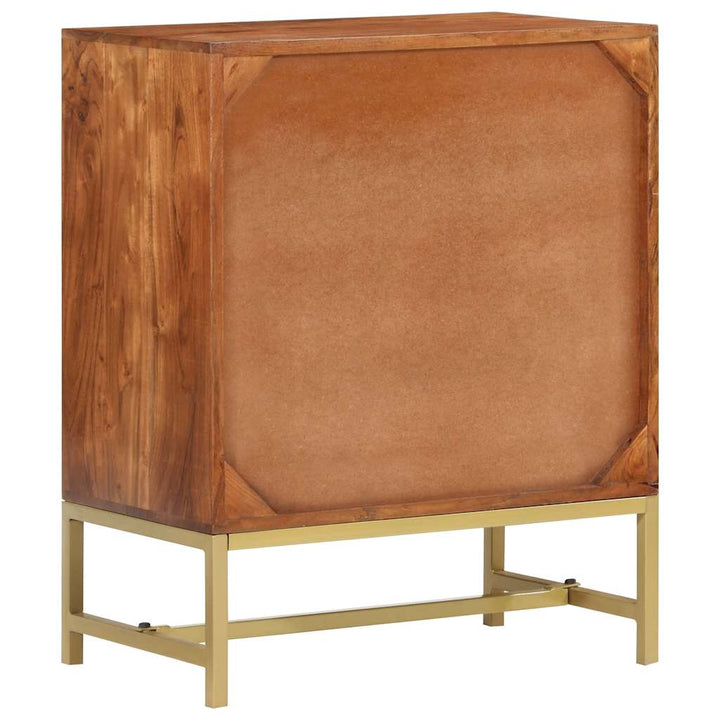 skænk 60x35x75 cm massivt akacietræ