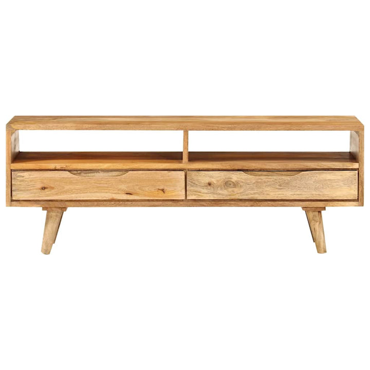 tv-bord 110x30x41 cm massivt mangotræ