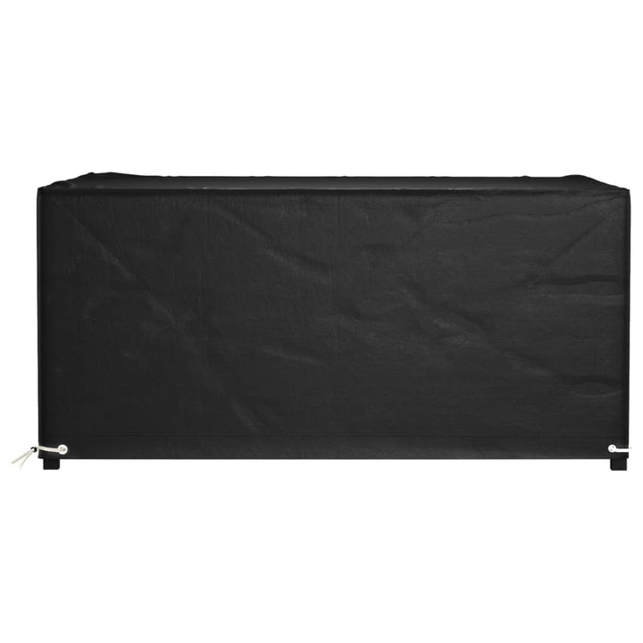havemøbelovertræk 180x135x80 cm 8 øjer rektangulært