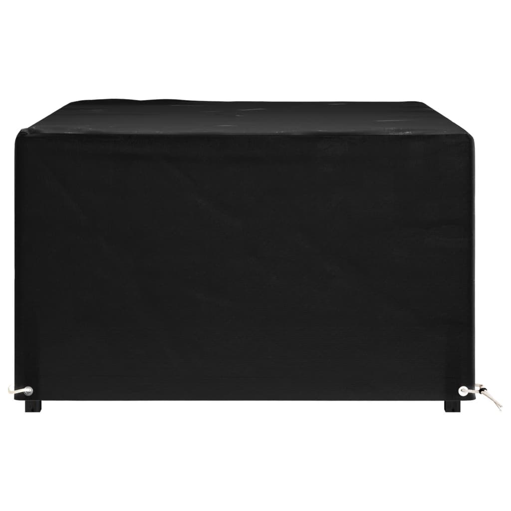havemøbelovertræk 180x135x80 cm 8 øjer rektangulært