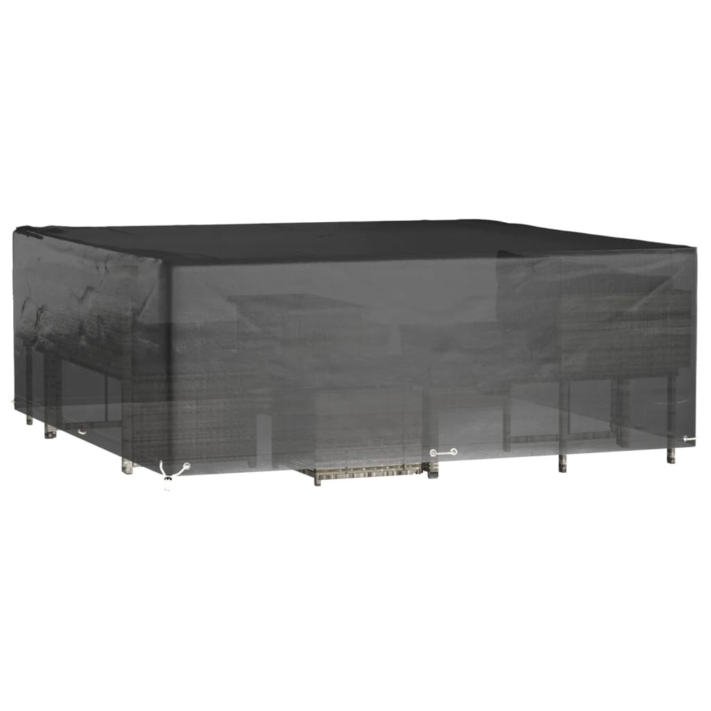 havemøbelovertræk 300x300x75 cm 16 øjer firkantet