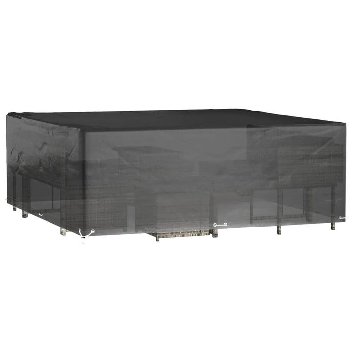 havemøbelovertræk 300x300x75 cm 16 øjer firkantet