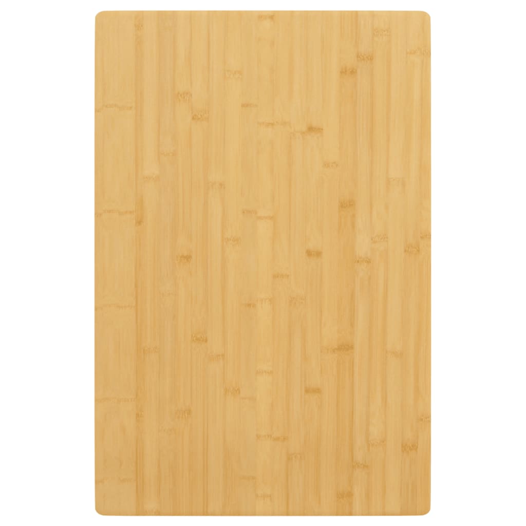 bordplade 60x100x2,5 cm bambus