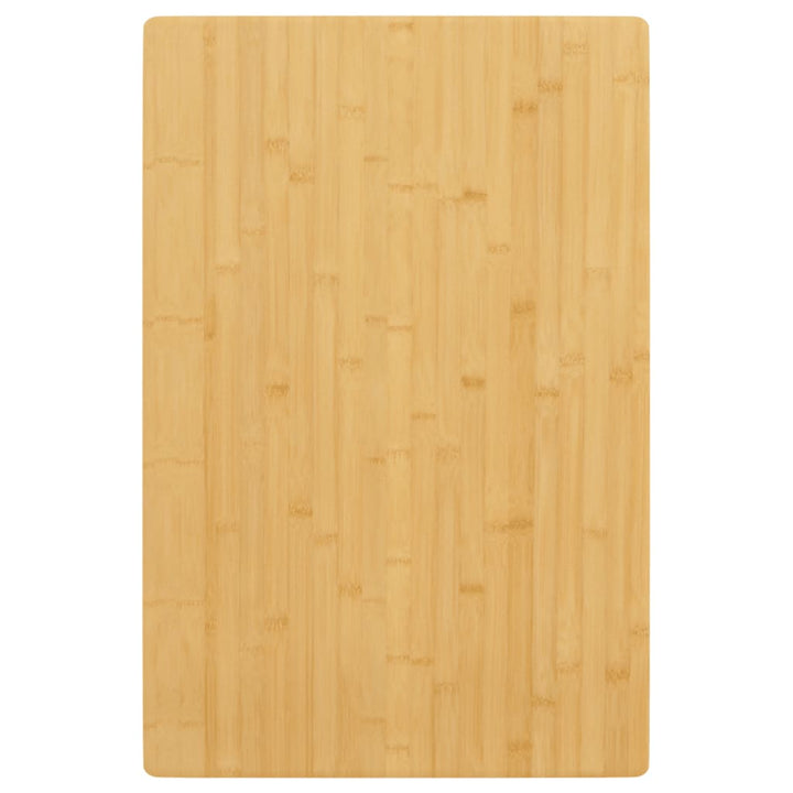 bordplade 60x100x2,5 cm bambus
