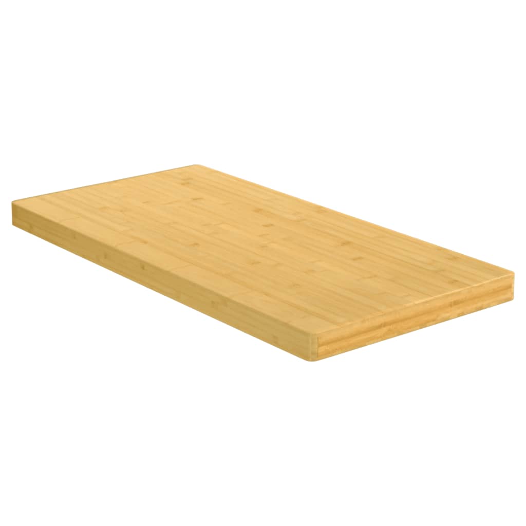bordplade 50x100x4 cm bambus