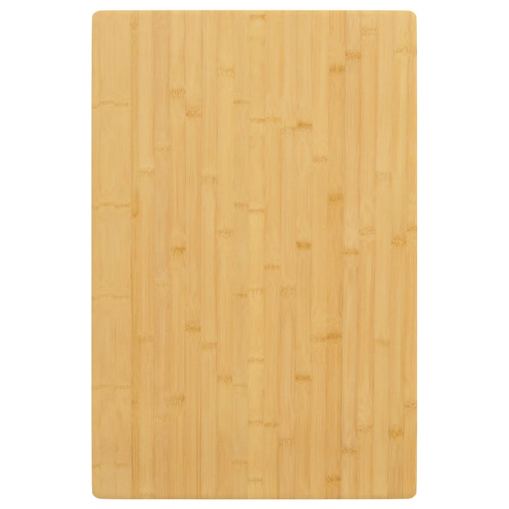 bordplade 60x100x4 cm bambus
