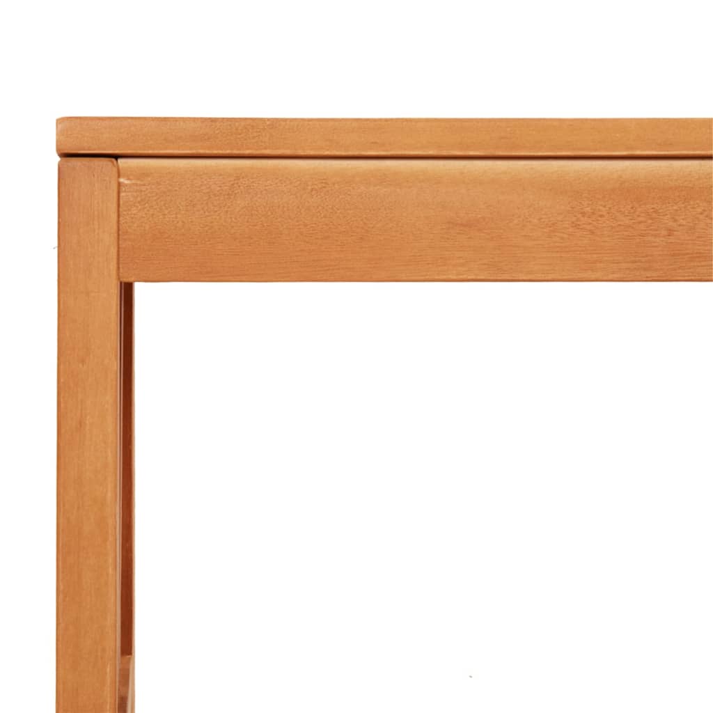 havebænk 80 cm massivt eukalyptustræ
