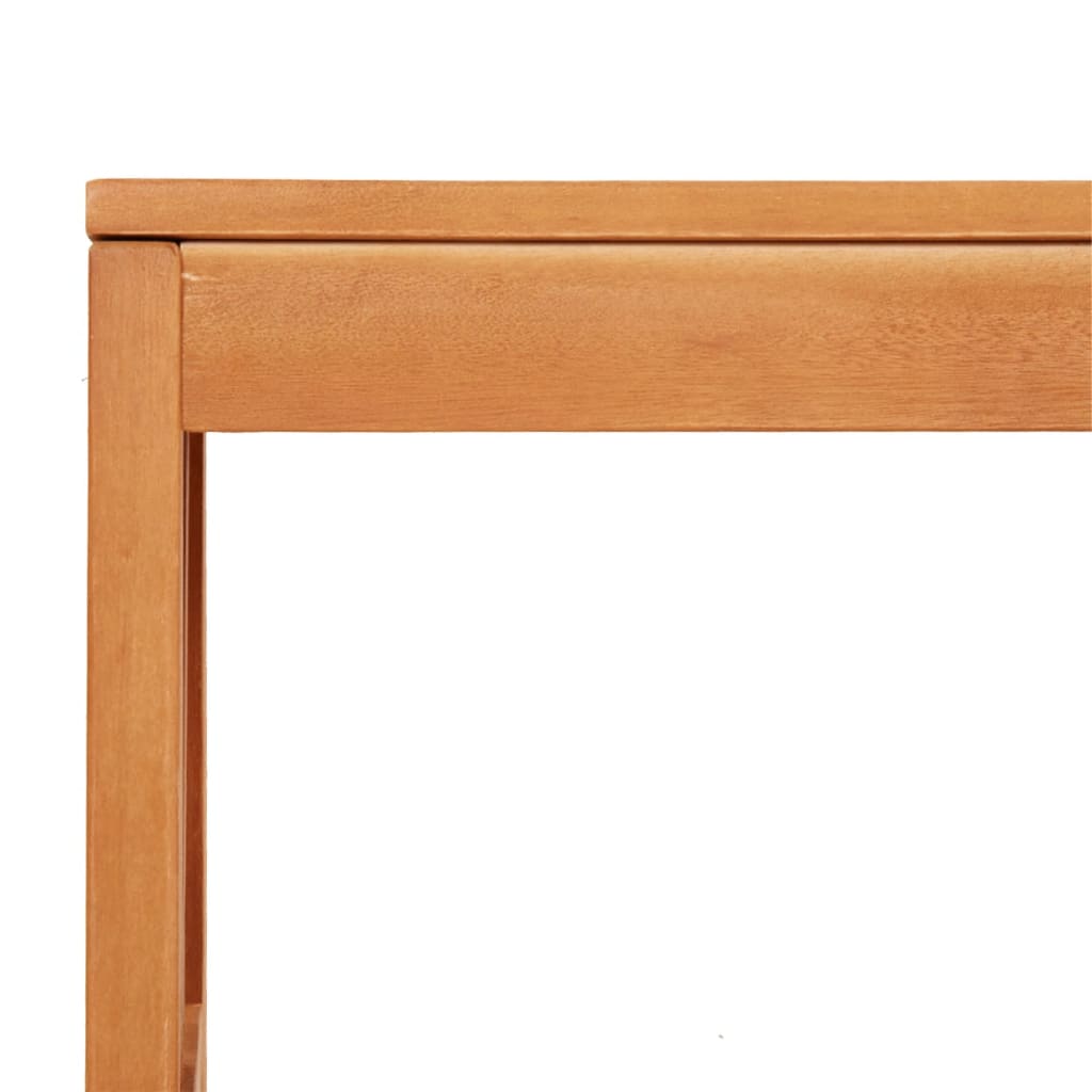 havebænk 110 cm massivt eukalyptustræ