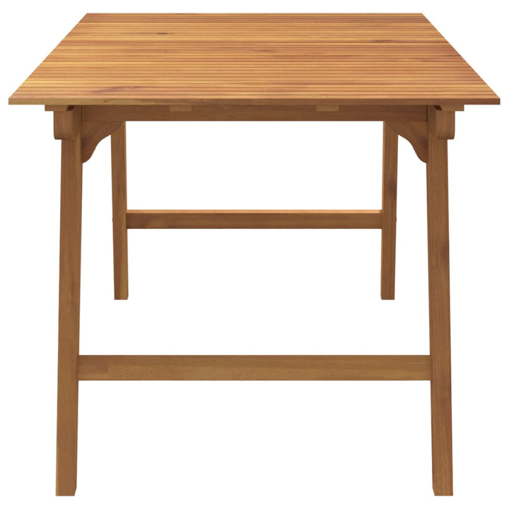 havebord 150x90x75 cm massivt akacietræ