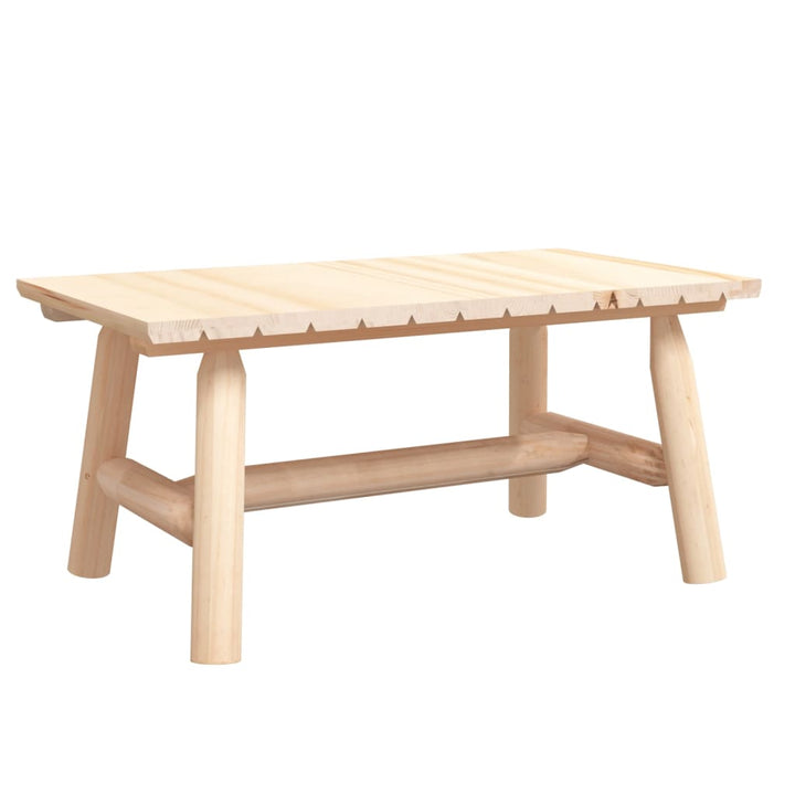 sofabord 90x50x41 cm massivt grantræ