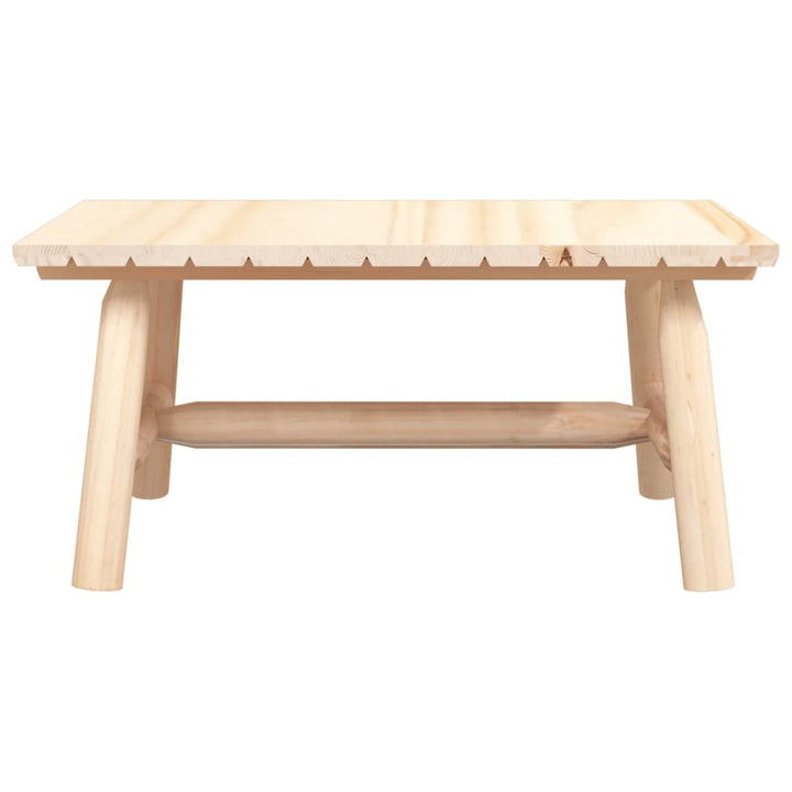 sofabord 90x50x41 cm massivt grantræ