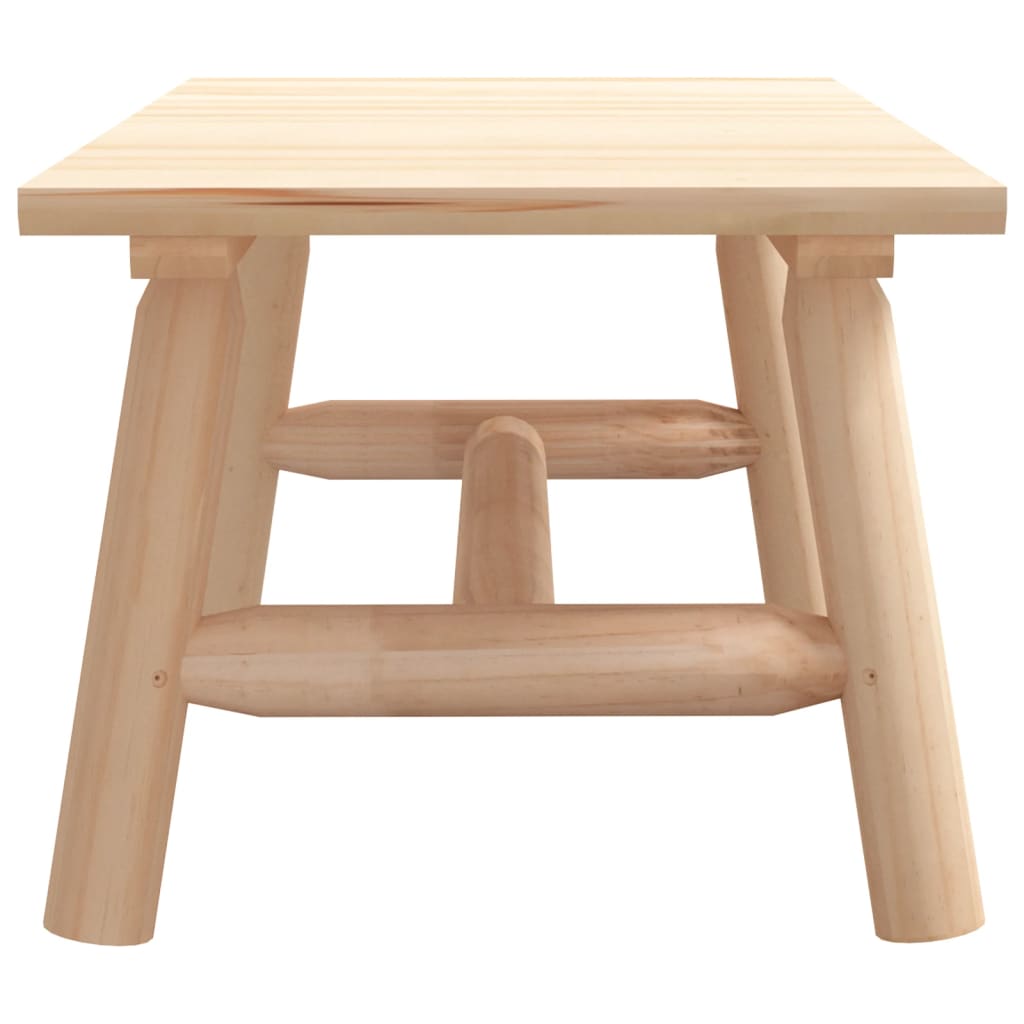 sofabord 90x50x41 cm massivt grantræ
