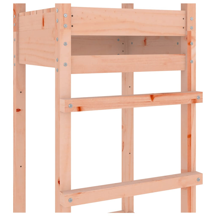 legetårn 52,5x46,5x206,5 cm massivt douglasgran