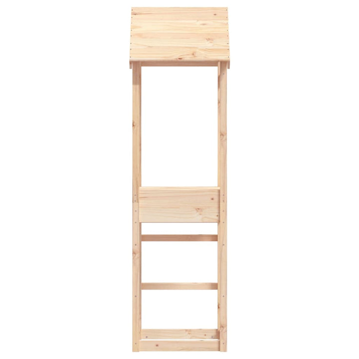 legetårn 53x46,5x194 cm massivt fyrretræ
