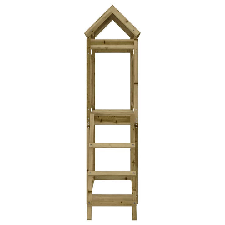 udendørs legesæt 53x110x214 cm imprægneret fyrretræ