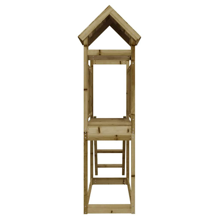 udendørs legesæt 53x110x214 cm imprægneret fyrretræ