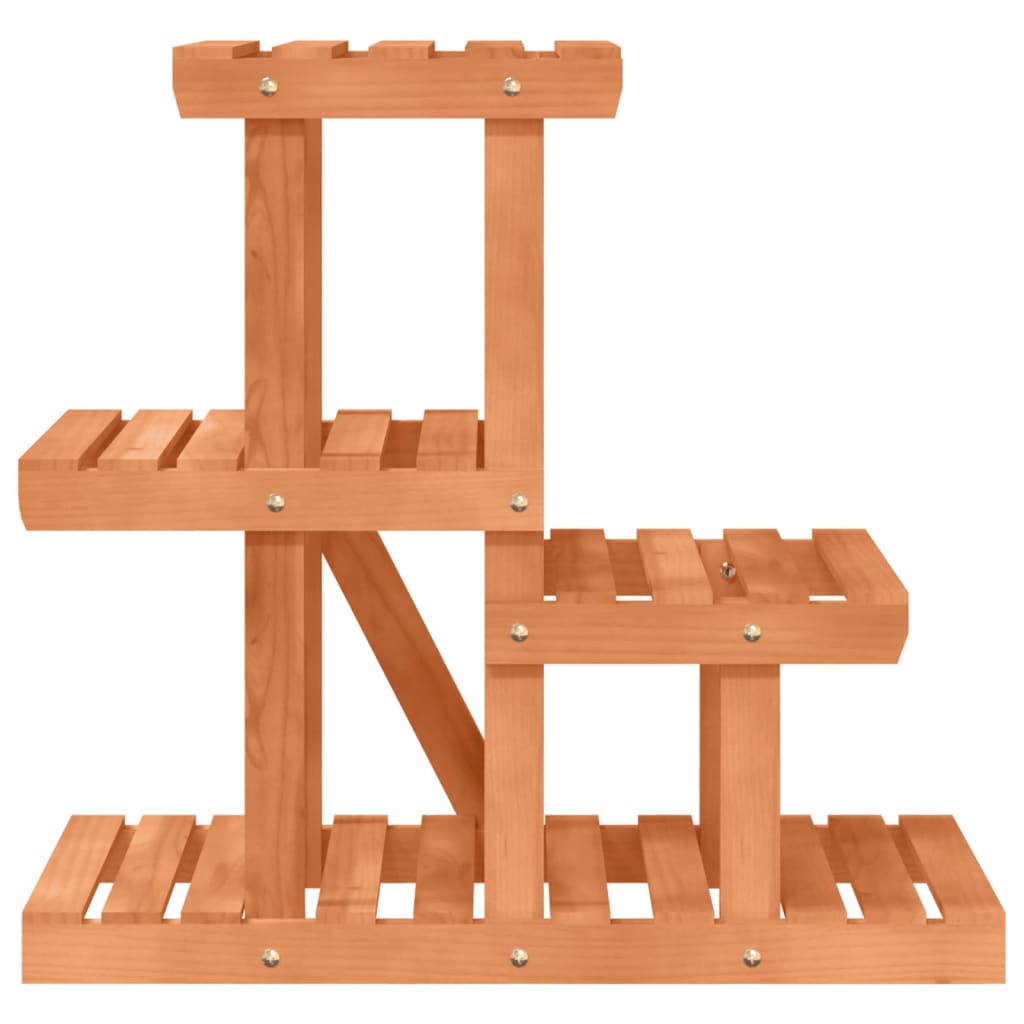 plantestativ 58x25x51 cm massivt fyrretræ
