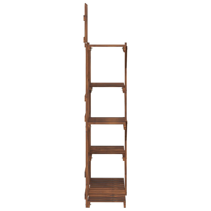 blomsterstativ 60x25x130 cm massivt fyrretræ