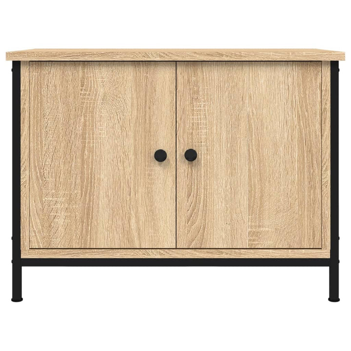 TV-skab med låger Sonoma Eg 60x35x45 cm konstrueret træ