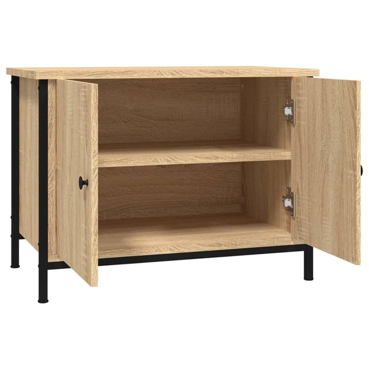TV-skab med låger Sonoma Eg 60x35x45 cm konstrueret træ