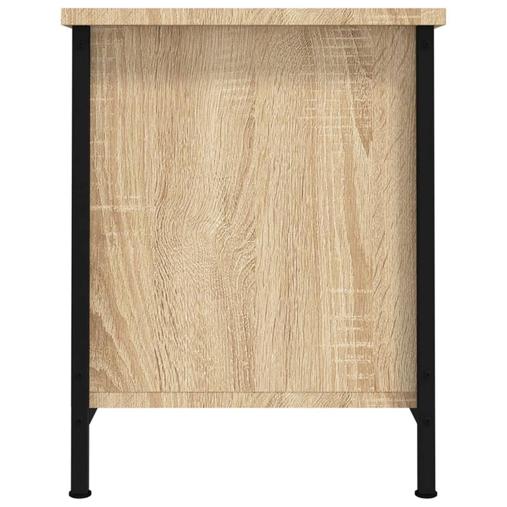 TV-skab med låger Sonoma Eg 60x35x45 cm konstrueret træ