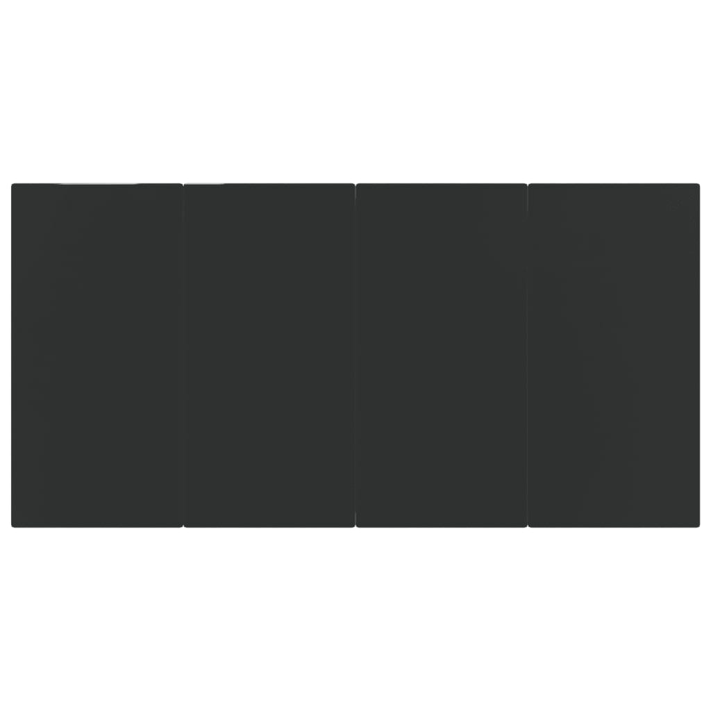 spisebordssæt til haven 5 dele polyrattan brun