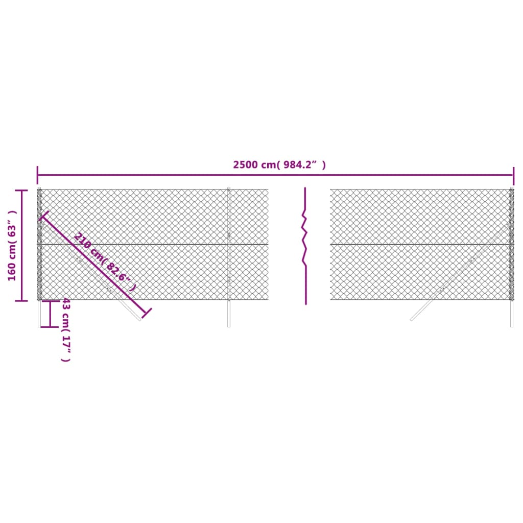 trådegn 1,6x25 m grøn