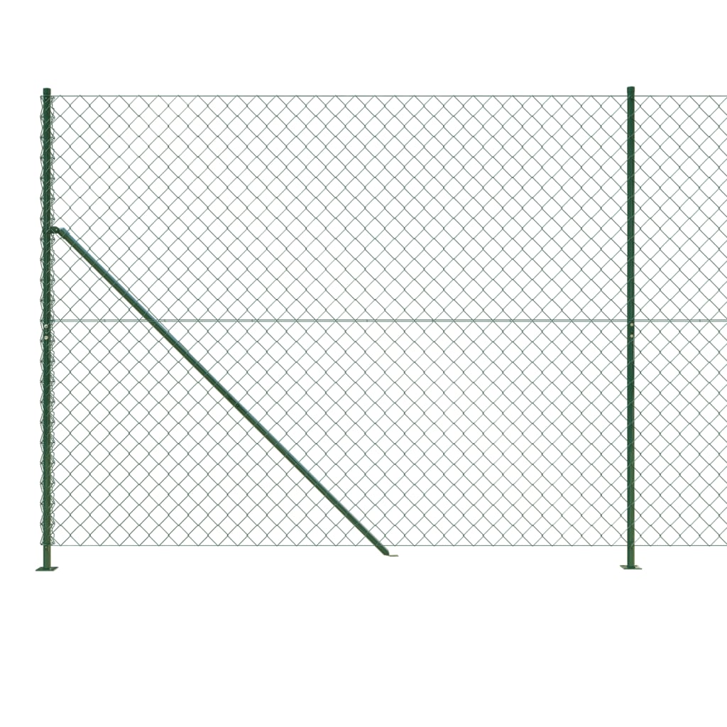 trådhegn med flange 1,4x25 m grøn