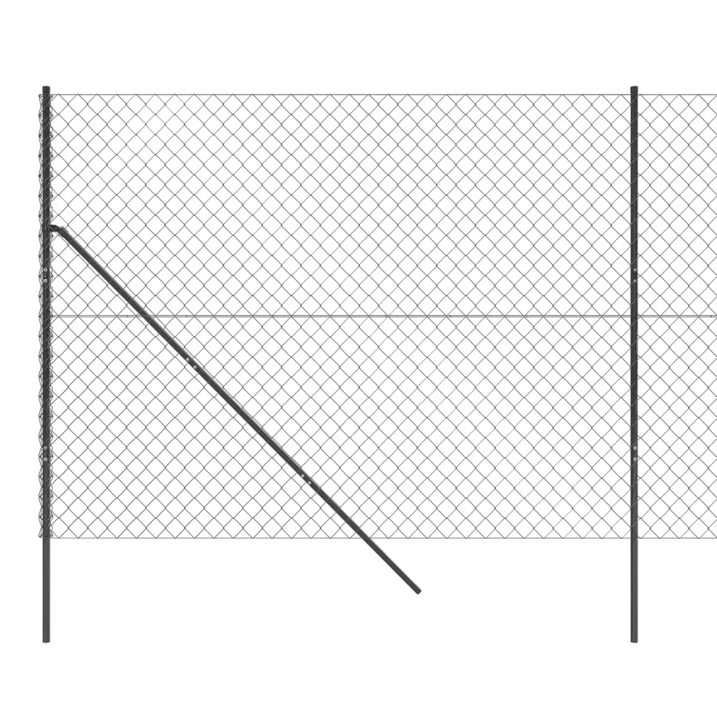 trådhegn 2x10 m antracitgrå