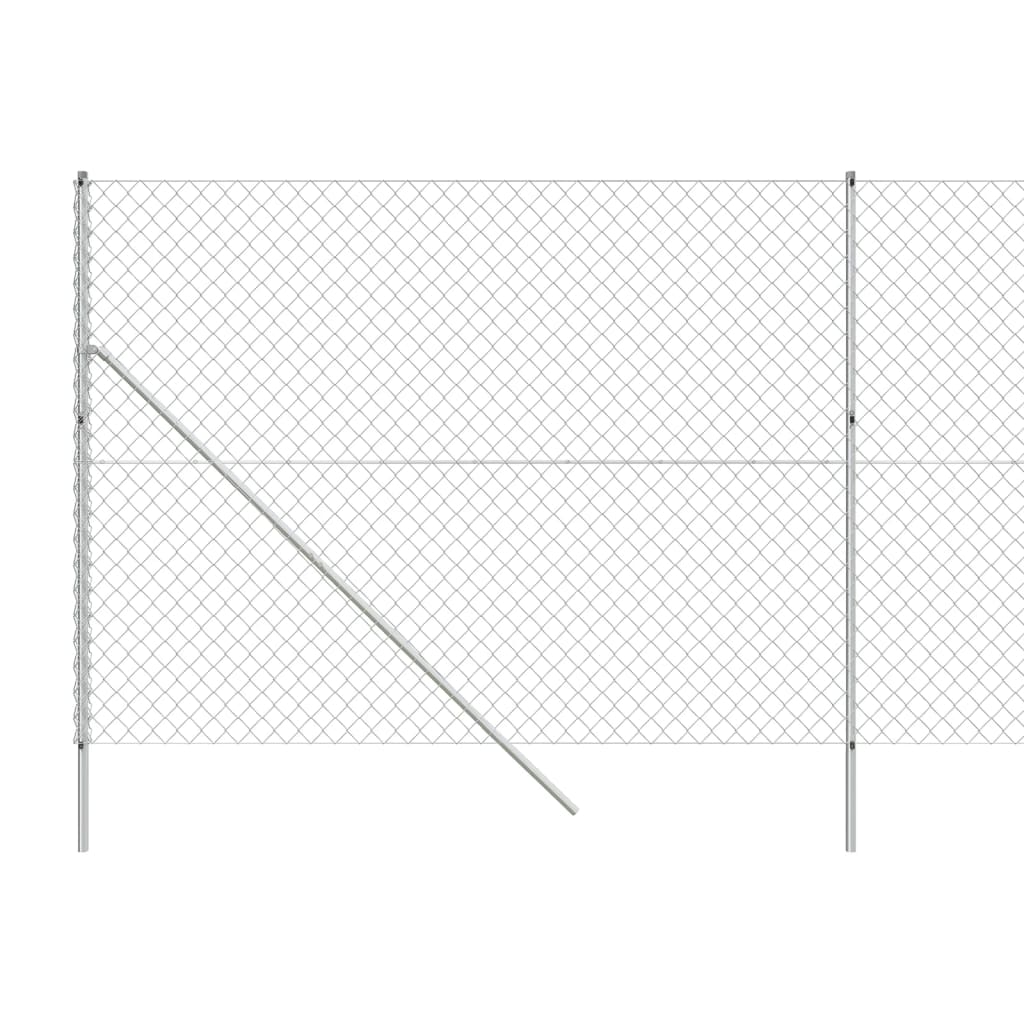 trådegn 1,4x25 m sølvfarvet