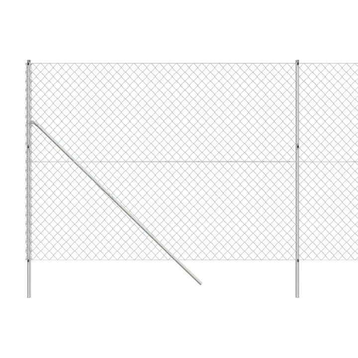 trådegn 1,4x25 m sølvfarvet