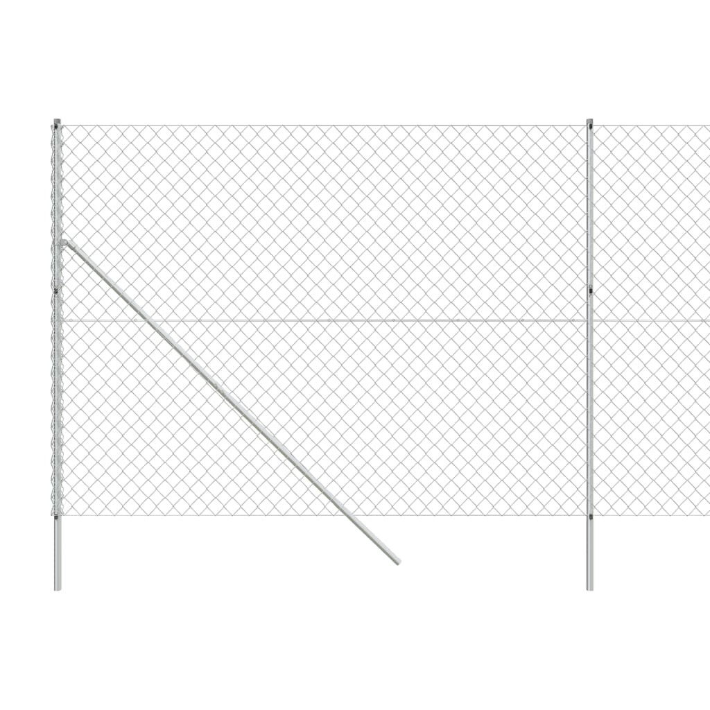 trådegn 1,6x25 m sølvfarvet