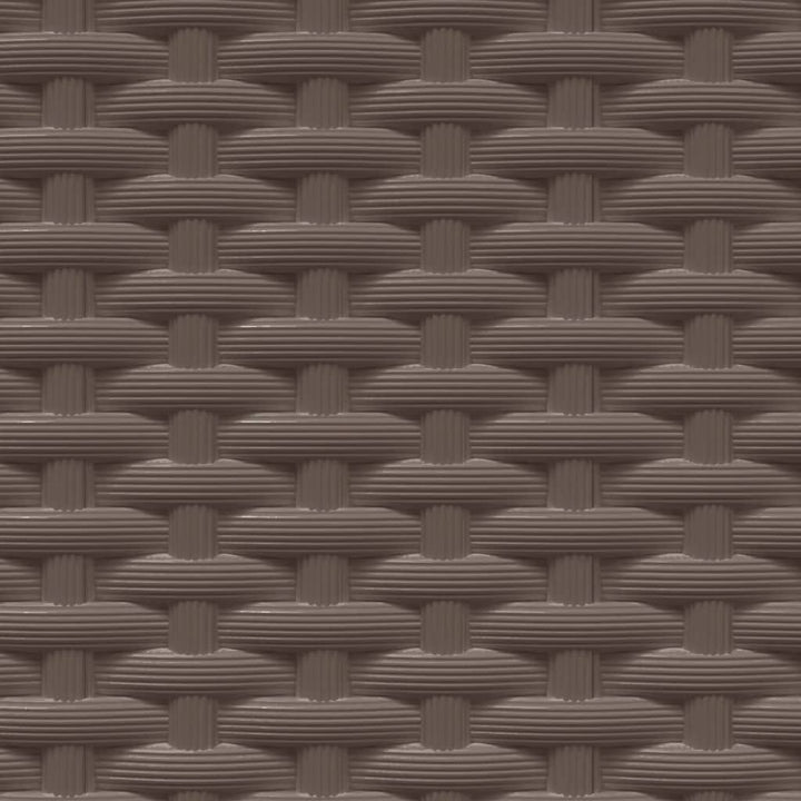 plantekasser 2 stk. 30x30x37 cm polypropylen brun