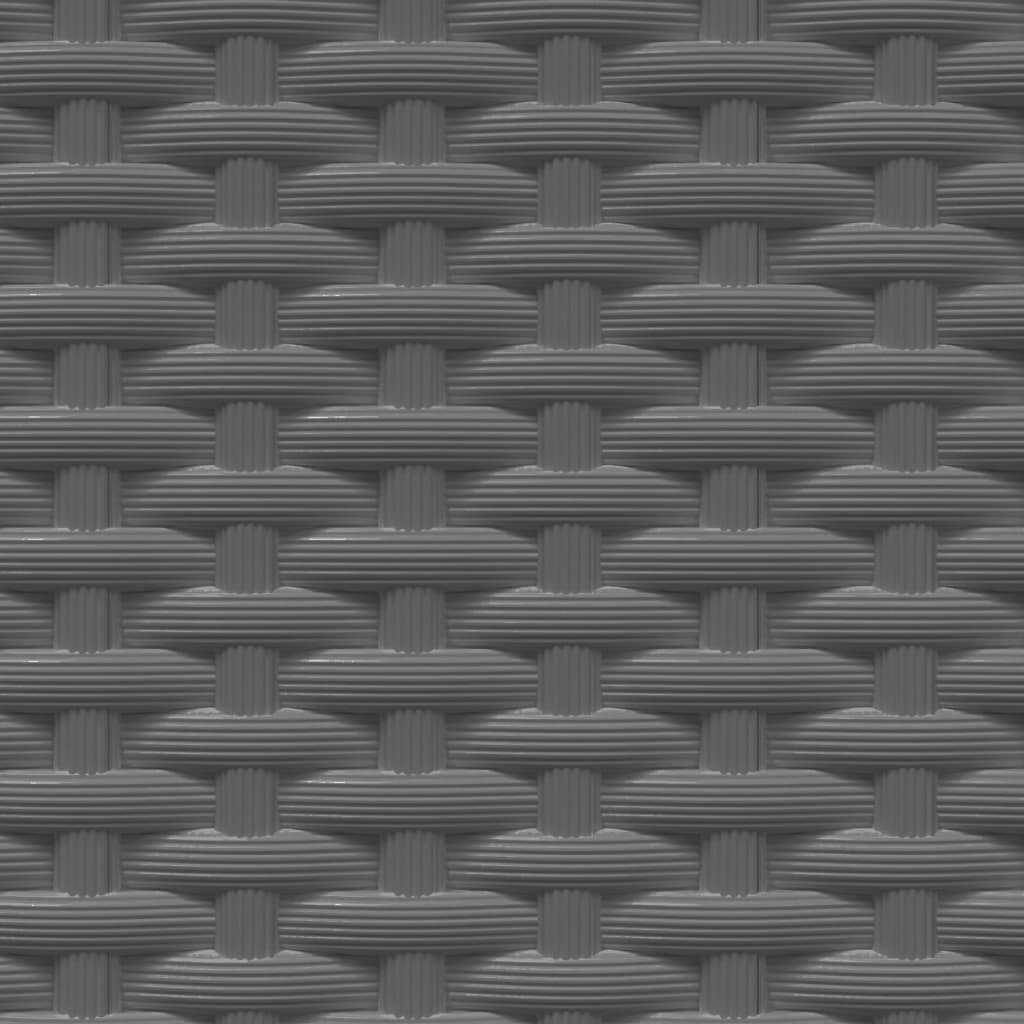 plantekasser 4 stk. 30x30x37 cm polypropylen sort