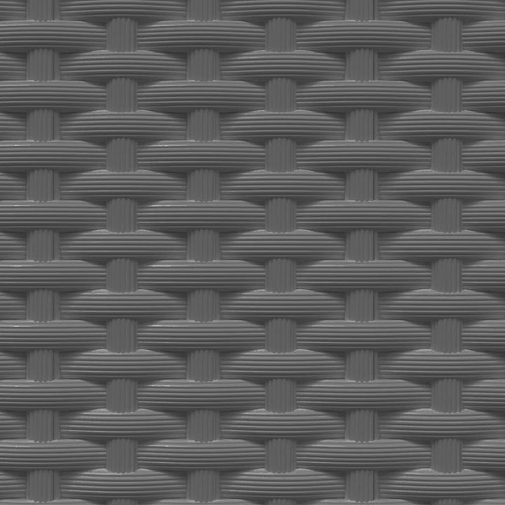 plantekasser 4 stk. 30x30x37 cm polypropylen sort