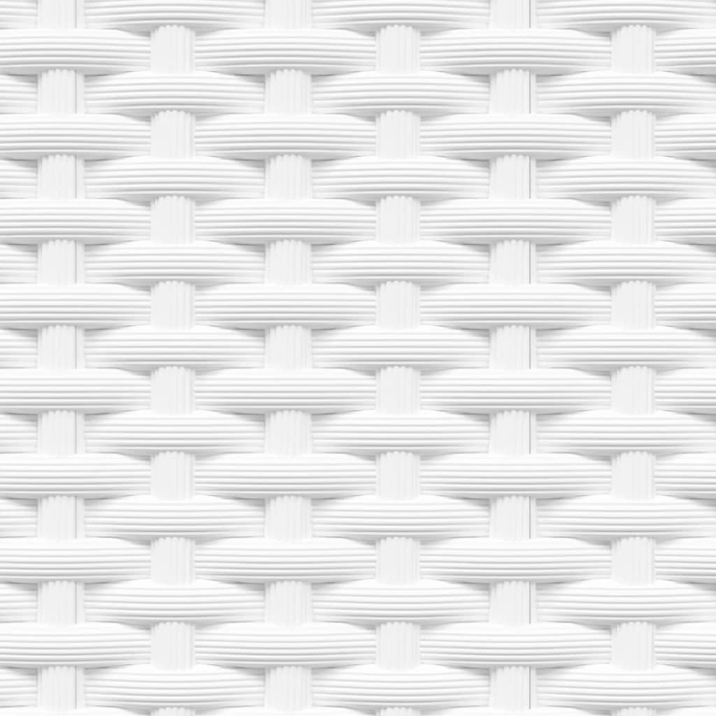 plantekasser 4 stk. 30x30x37 cm polypropylen hvid